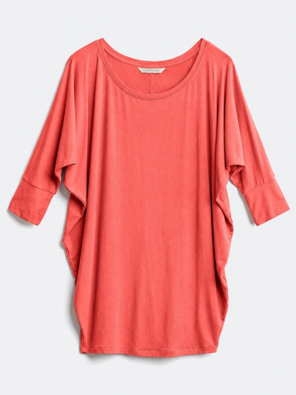 41 Hawthorn Coral Dolman Sleeve Tunic NWOT